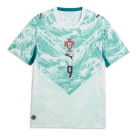 Portugal Goncalo Ramos #9 Bortatröja VM 2026 Kortärmad
